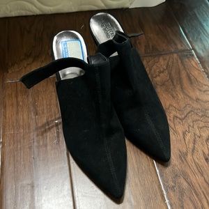 Black bleeker and bond heels, size 9.5 worn once